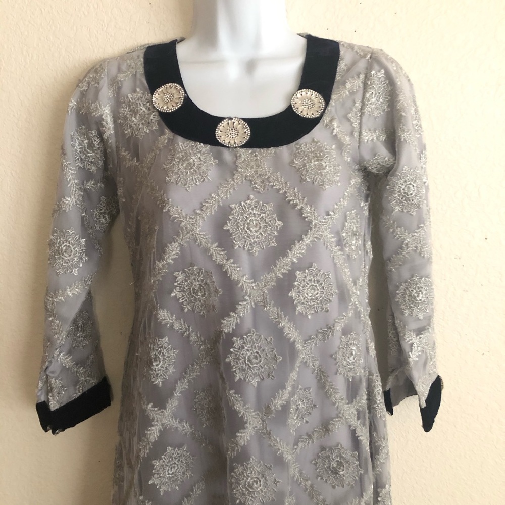Girls maxi dress Indian Pakistani style 2 pc